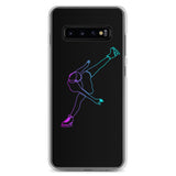Coque Patin à Glace <br/> Arabesque Néon (Samsung)