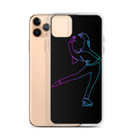 Coque Patin à Glace <br/> Pirouette Cambrée Néon (iPhone)