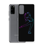 Coque Patin à Glace <br/> Pirouette Cambrée Néon (Samsung)