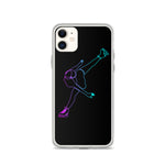 Coque Patin à Glace <br/> Arabesque Néon (iPhone)