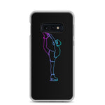 Coque Patin à Glace <br/> Biellmann Néon (Samsung)