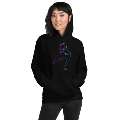 Sweat Patin à Glace <br/> Pirouette Cambrée Néon