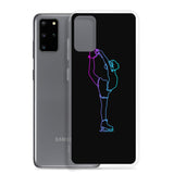 Coque Patin à Glace <br/> Biellmann Néon (Samsung)