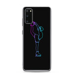 Coque Patin à Glace <br/> Biellmann Néon (Samsung)