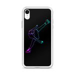 Coque Patin à Glace <br/> Arabesque Néon (iPhone)