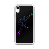 Coque Patin à Glace <br/> Arabesque Néon (iPhone)