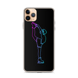 Coque Patin à Glace <br/> Biellmann Néon (iPhone)