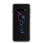 Coque Patin à Glace <br/> Biellmann Néon (Samsung)