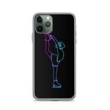 Coque Patin à Glace <br/> Biellmann Néon (iPhone)