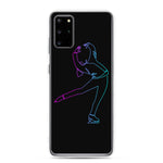 Coque Patin à Glace <br/> Pirouette Cambrée Néon (Samsung)