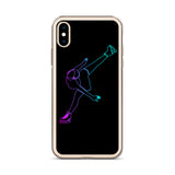 Coque Patin à Glace <br/> Arabesque Néon (iPhone)
