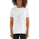 T-shirt Patin à Glace <br/> Arabesque Néon
