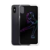 Coque Patin à Glace <br/> Pirouette Cambrée Néon (iPhone)