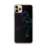 Coque Patin à Glace <br/> Pirouette Cambrée Néon (iPhone)