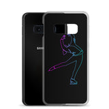 Coque Patin à Glace <br/> Pirouette Cambrée Néon (Samsung)