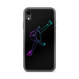 Coque Patin à Glace <br/> Arabesque Néon (iPhone)