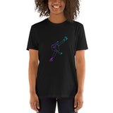 T-shirt Patin à Glace <br/> Arabesque Néon