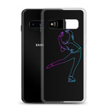 Coque Patin à Glace <br/> Pirouette Cambrée Néon (Samsung)
