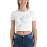T-shirt Crop-Top <br/> Arabesque Néon