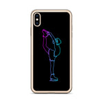 Coque Patin à Glace <br/> Biellmann Néon (iPhone)