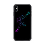 Coque Patin à Glace <br/> Arabesque Néon (iPhone)