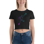 T-shirt Crop-Top <br/> Arabesque Néon