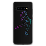 Coque Patin à Glace <br/> Pirouette Cambrée Néon (Samsung)