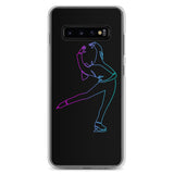 Coque Patin à Glace <br/> Pirouette Cambrée Néon (Samsung)