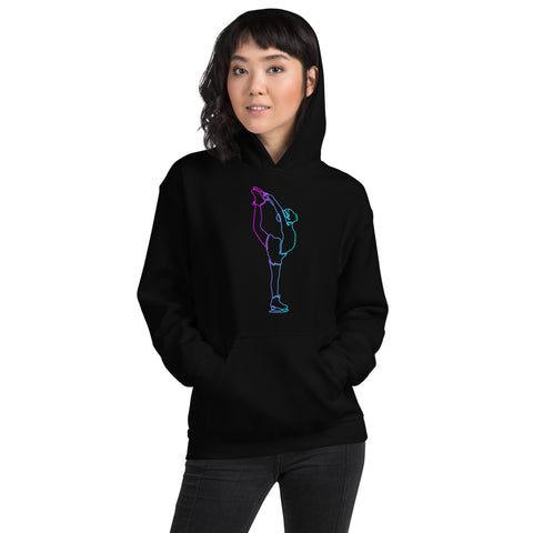 Sweat Patin à Glace <br/> Biellmann Néon