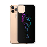 Coque Patin à Glace <br/> Biellmann Néon (iPhone)