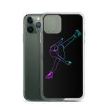 Coque Patin à Glace <br/> Arabesque Néon (iPhone)