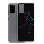 Coque Patin à Glace <br/> Pirouette Cambrée Néon (Samsung)
