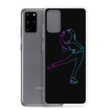 Coque Patin à Glace <br/> Pirouette Cambrée Néon (Samsung)
