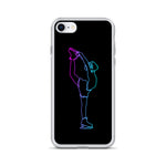 Coque Patin à Glace <br/> Biellmann Néon (iPhone)