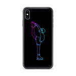 Coque Patin à Glace <br/> Biellmann Néon (iPhone)