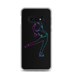 Coque Patin à Glace <br/> Pirouette Cambrée Néon (Samsung)