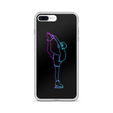 Coque Patin à Glace <br/> Biellmann Néon (iPhone)