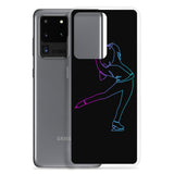 Coque Patin à Glace <br/> Pirouette Cambrée Néon (Samsung)