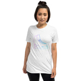 T-shirt Manches Courtes <br/> Patin à Glace Néon