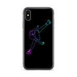 Coque Patin à Glace <br/> Arabesque Néon (iPhone)